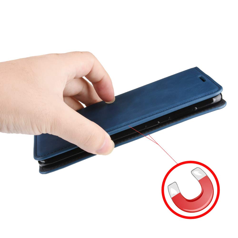 DFV mobile - per Zte Blade A7P (2021) Custodia orizzontale in pelle e nylon per cintura, F2