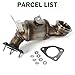 Catalytic Converter with Gasket Compatible with Chevy Cruze 2011 2012 2013 2014 2015 2016 Sonic 2012-2017 2018 2019 2020 Trax 2015-2021 Buick Encore 2013-2021 1.4L Replaces 674-854 16659