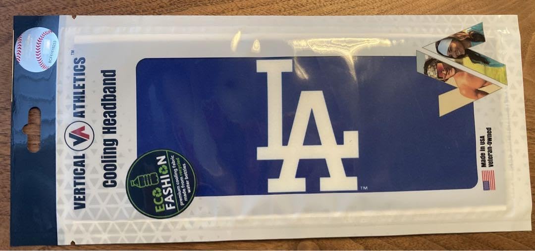 Vertical Athletics ドジャース ヘッドバンド MLB公式 楽天市場】アメリカ発 【ネコポス送料無料】 ヘッドバンド