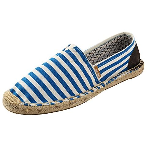 Alexis Leroy Cuadros, Alpargatas de Lona para Hombre Azul Cover