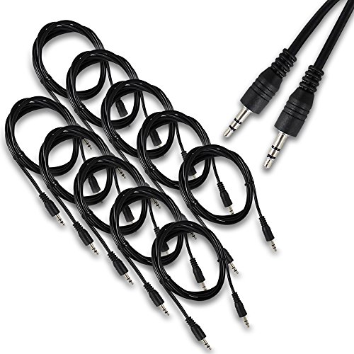 Harper Grove, 10 cables auxiliares 3.5mm de 3 pies miniatura 1