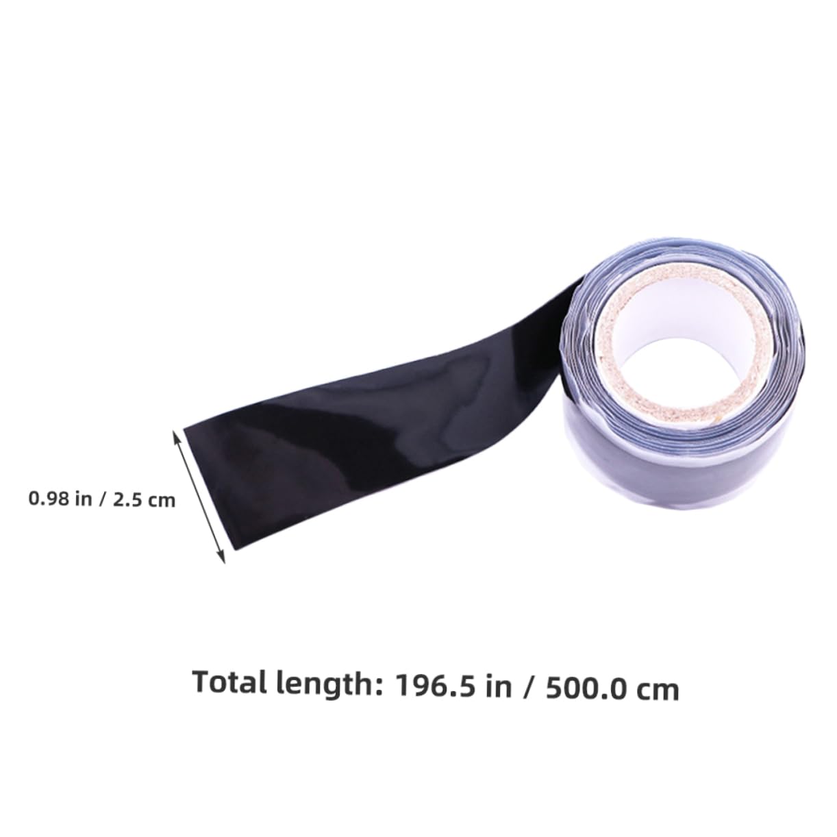 BELLIFFY 5m Gray Electrical Tape High Temp Wire Harness Cloth Tape Waterproof Self-Adhesive Seal Tape for Auto Repair