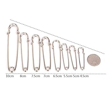 シンプルなピンブローチ　K14 WG シンプルなピンブローチ K14 WG シンプルなピンブローチ K14 WG