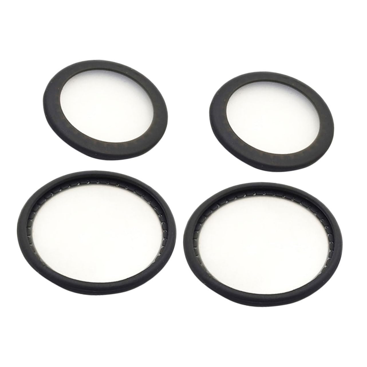 OUNONA 2Sets Stethoscope Diaphragm Replacement Parts for Pediatric Adult Use Compatible with Various Brands Membranes for Easy Cleaning Superior Sound Clarity