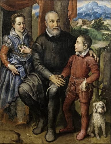 Lienzo Sofonisba Anguissola 60x90cm con impresión de alta definición para salones elegantes
