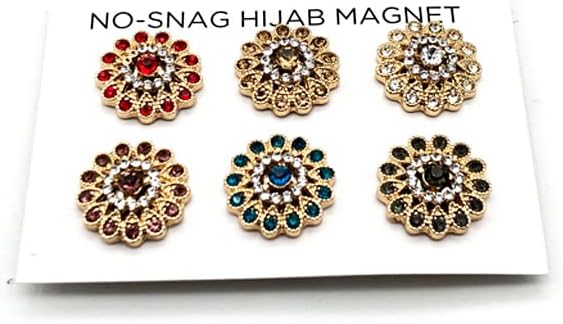 Multi-Use Decoration Hijab Brooch Magnet Pin For Women Hijab Scarves - Image 3