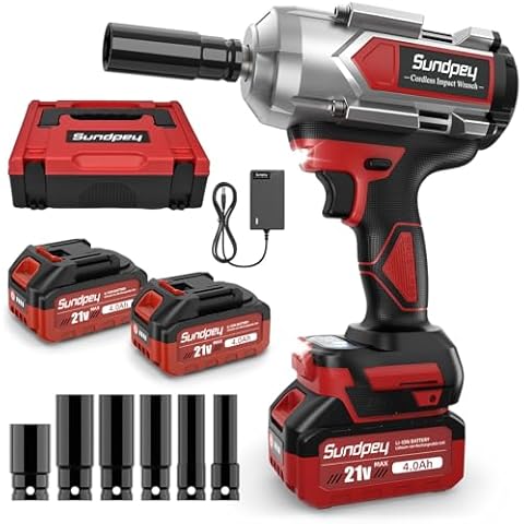Sundpey Cordless Impact Wrench RMWRH002 Cover