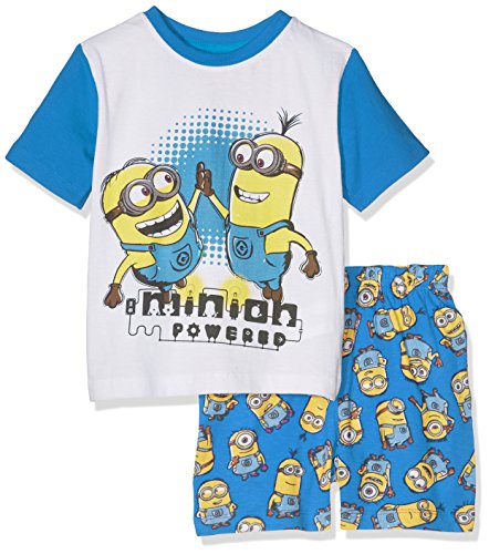 Preisvergleich Produktbild KURZE PYJAMA MINIONS BLAU 8 J