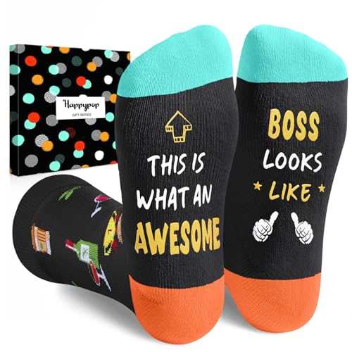 HAPPYPOP Boss Gift Socks - Ideas for Men and Women...
