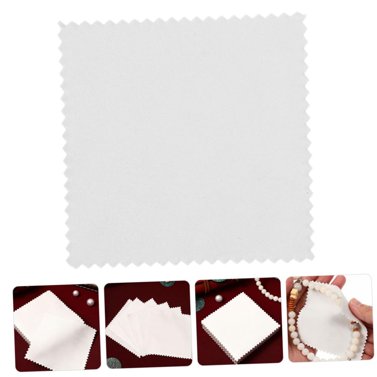 CALLARON Pezza per Pulire Panno Pulizia Jade Panno Pulizia Portatile Prodotti per La Pulizia Detergente per Tessuti per Gioielli Gel Panno per La Pulizia delle Lenti Grey