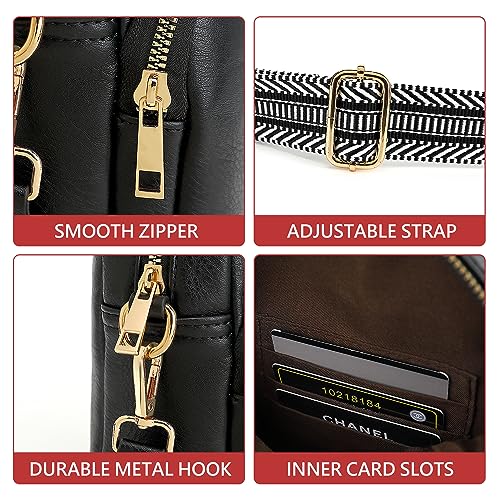 FAIME Small Clear Bag Stadium Approved, Clear Crossbody Cell Phone Purses Bag with Adjustable Strap for Concerts4