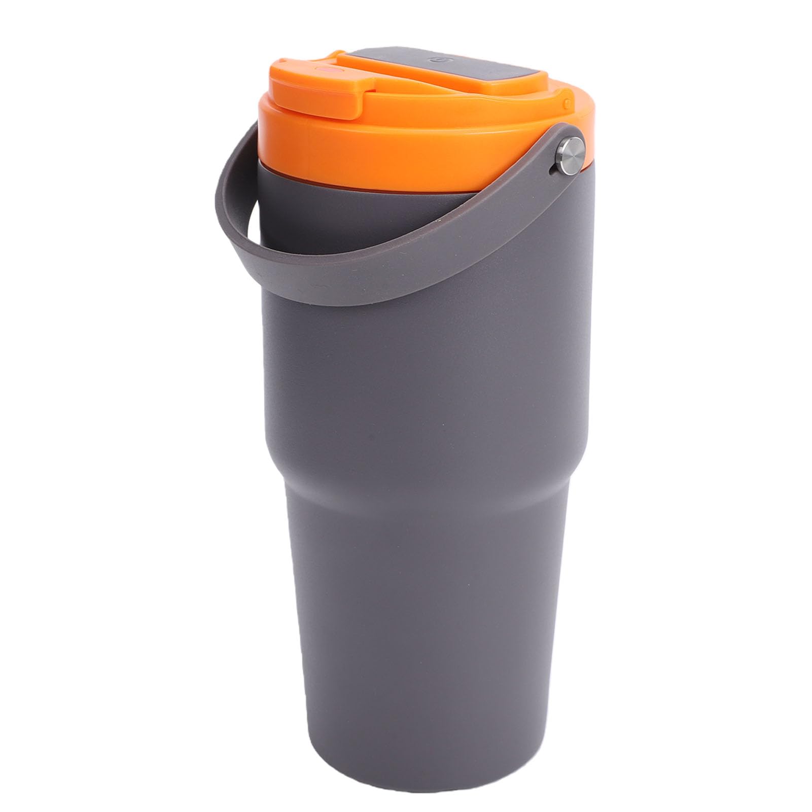 SIXRUN Portátil, Taza Térmica de Acero Inoxidable para Extracción de Café con Función de Elaboración Eléctrica, Capacidad de 600ml para Uso en Viajes y Automóvil