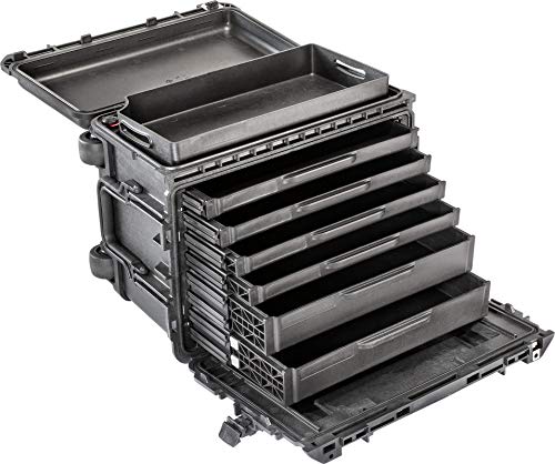 New Pelican 0450 case with Drawers & top Tray. (4 one inch Drawers & 2 Two inch Drawers).
