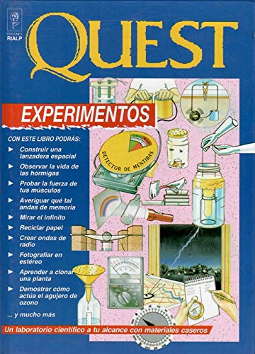 Quest experimentos. un laboratorio cientifico a tu alcance con materia