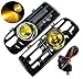 Front Bumper Grill for VW Mk4 Golf GTI 1998-2004 with LED Fog Lamp Day Running Light