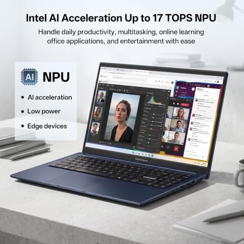 Image of ASUS Vivobook 16 FHD Touchscreen Core 7 350 AI Laptop, 64GB DDR5 2TB SSD