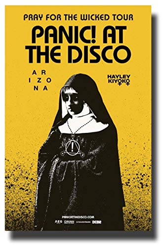 Panic! at The Disco Poster Concert Tour Promo 11 x 17 inches 2018 Pray for The Wicked