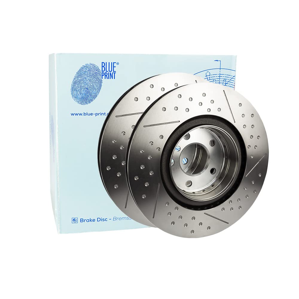 2x Brake Discs Pair Vented fits BMW 318 F30, F31 1.5 Rear 15 to 19 B38B15A 345mm
