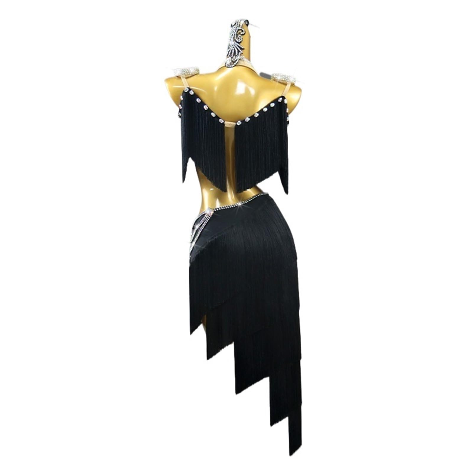 Latin Tanzkleid Latein-Tanzkleid for Damen, Tanzbekleidung, Wettkampfkostüm, Übungsanzug Für Tanz