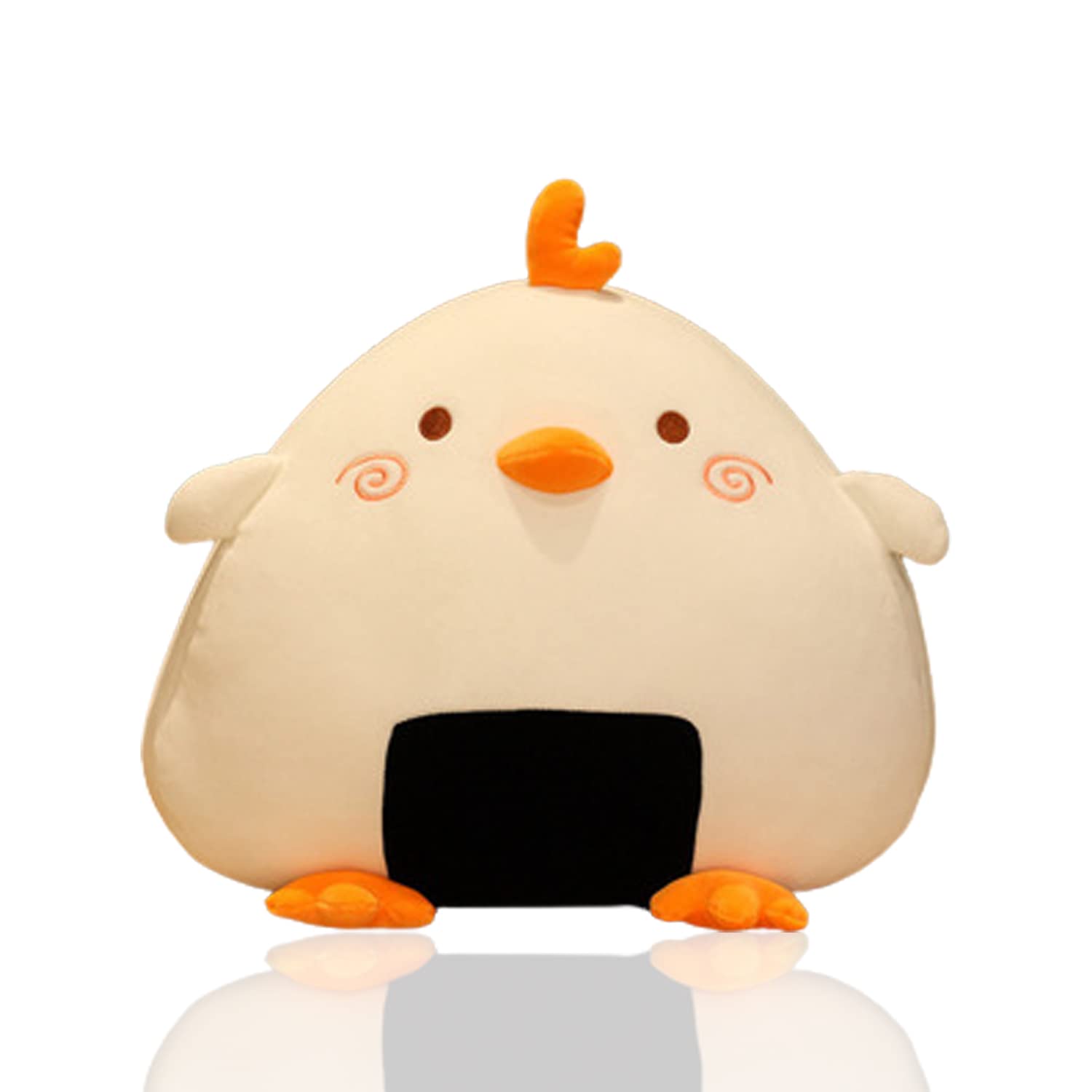 ELECDON Soft Stuffed Duck Plush: 13.8'' Cute Funny Sushi Plushie Squishy Plush Anime Pillow Kawaii Room Decor Birthday Valentines Gifts for Kids Girls Boys