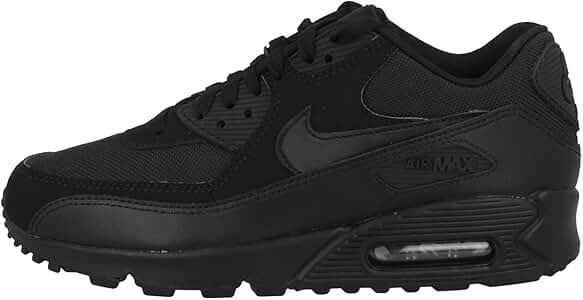 mens nike air max black leather