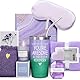 Dallfoll Geburtstags-Verwöhn-Geschenke für Frauen, Selbstpflege, Entspannung, Spa-Bad-Set, Wohlbefinden, Genesung, Geschenke für Frauen, Weihnachten Edelstahlbecher-Geschenkset