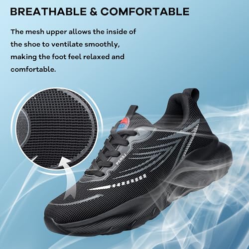 AFB Unisex Running Shoes Women Men Walking Tennis Sports Lightweight Arch Support Luminous Sneakers3