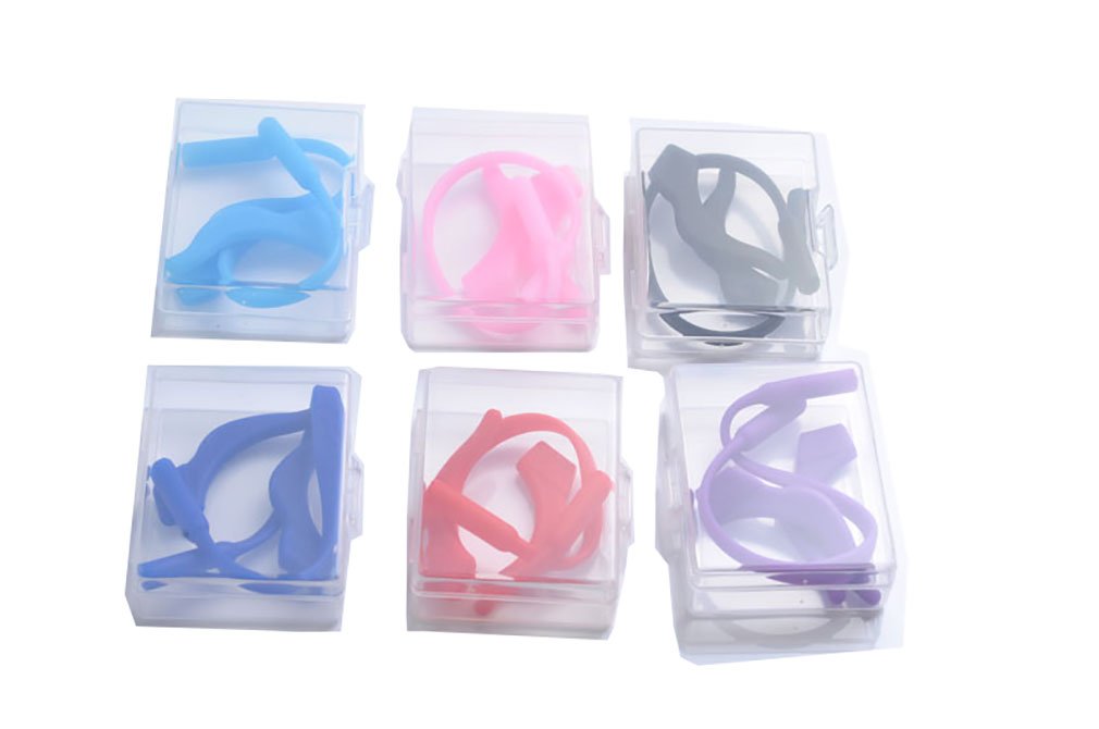 6 Set dei bambini sicurezza occhiali Holder Occhiali da sole Eyewear Fermo Strap