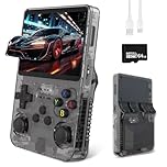 CJBIN R36s Handheld Game Console, Retro Handheld with 3.5 Inch IPS Screen and 64G TF Card, Portable Hand Held Game Consoles with Linux System and 18000+ Preloaded Games, Gaming Console for Adults