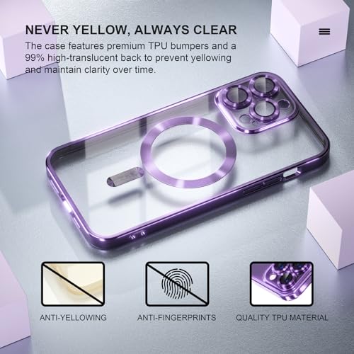 Image of Misea Magnetic for iPhone 14 Pro Max Case Compatible with MagSafe