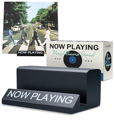 Homella Decor Now Playing Vinyl Record Holder