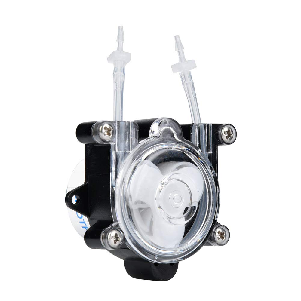 Bomba Peristáltica, Mini Bomba Peristáltica DC 12V Bomba Peristáltica de Líquido Laboratorio de Bioingeniería Bomba Bioquímica Mini Bomba Dosificadora de Goteo para Flujo Controlado(1*3 (tubo))