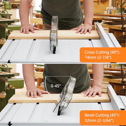 Tropow ANLC-9Z Table Saw 10 Inch, 5000Rpm Powerful Tablesaw thumb #2