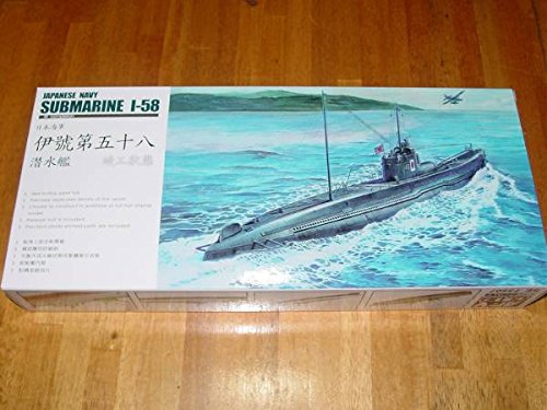 Sous-marin de la marine japonaise I-58 maquette plastique 1/350