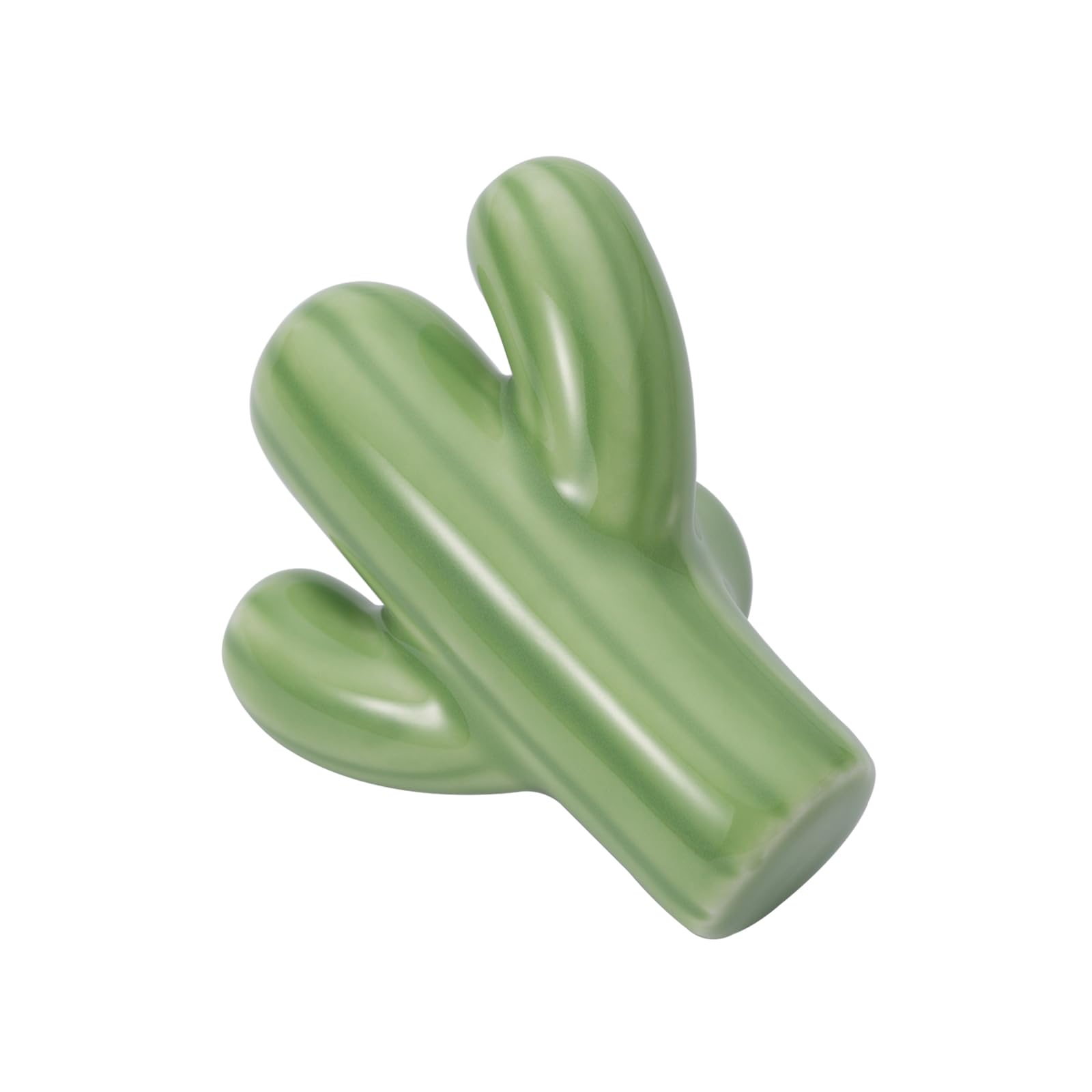 NAKUPENDA Set of 4 Ceramic Door Handles, Furniture Knobs, Cactus Shape, Cupboard Drawer Knobs, Knobs for Children's Room - Image 4