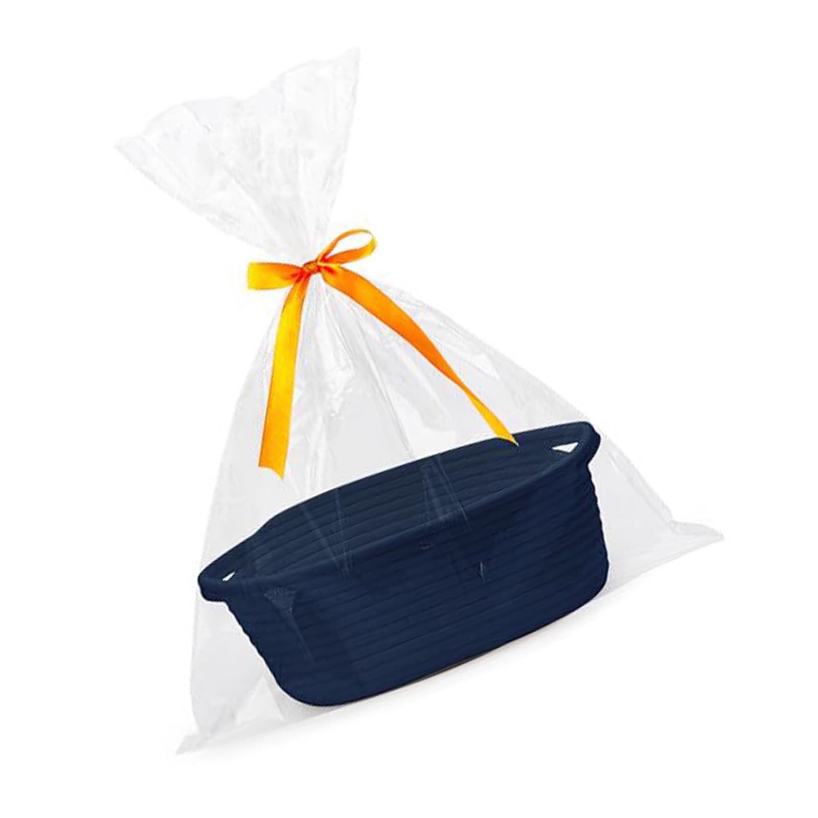 Practical Storage Basket Functional Woven Storage Bin Practical Organizers Bag for Space Saving Solution Handwoven Basket