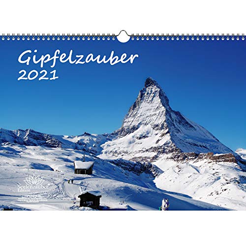 Télécharger Gipfelzauber Calendrier 2021 format A3 pour montagnes et sommets – Coffret cadeau comprenant 1 cal Gratuit
