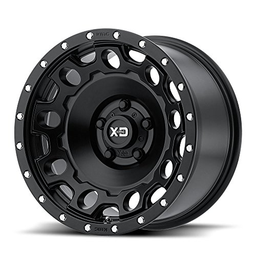 Xd Series By Kmc Wheels Xd129 Holeshot Satin Black Wheel With Alloy Steel And Chromium (Hexavalent Compounds) (18 X 9. Inches /6 X 87 Mm, 18 Mm Offset) #TOP1