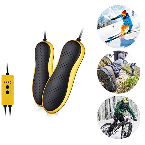 Schuhtrockner, Parkarma Schuhe Trocknen Boot Trockner Elektrischer Schuhtrockner mit Timer-Funktion Elektrisch Schuhwärmer für Handschuhe, Hüte,