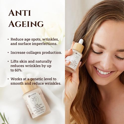 Ecodrop Rose Youth Elixir Serum, Matrixyl 3000 & Hyaluronic Acid, 30ml, 30 ml (Pack of 1) - Image 4