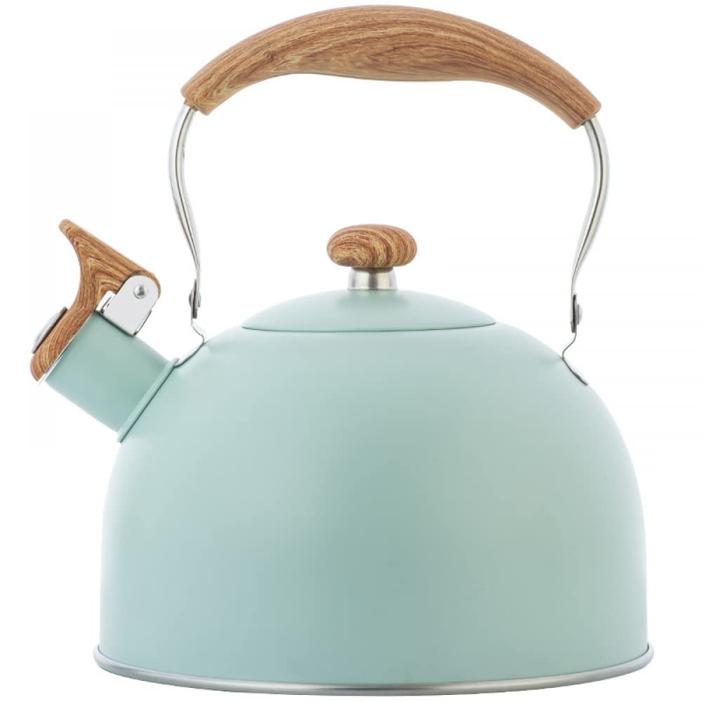 Bouilloire à thé sifflante pour cuisinière à gaz et plaque induction
