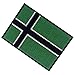 Vinland Viking Flag Embroidered Patch Leif Erikson Iron On Sew On National Emblem