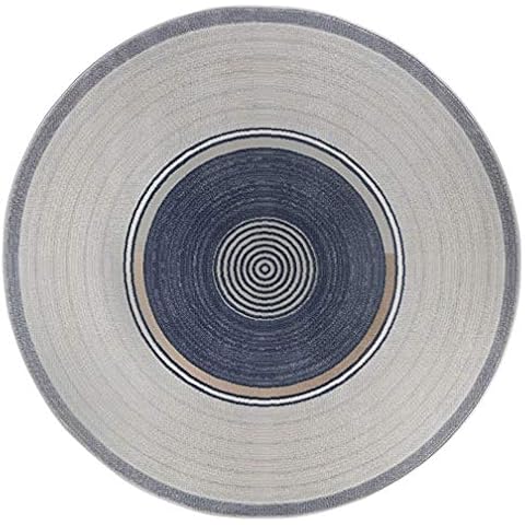 WJW-DT Short Pile Rug Children Pet Cat Dog Crawling Game Mat Round Rugs for Living Room-160cm Cover