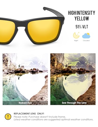 Image of BLAZERBUCK Replacement Lenses for Oakley Sliver XL OO9341 Sunglass