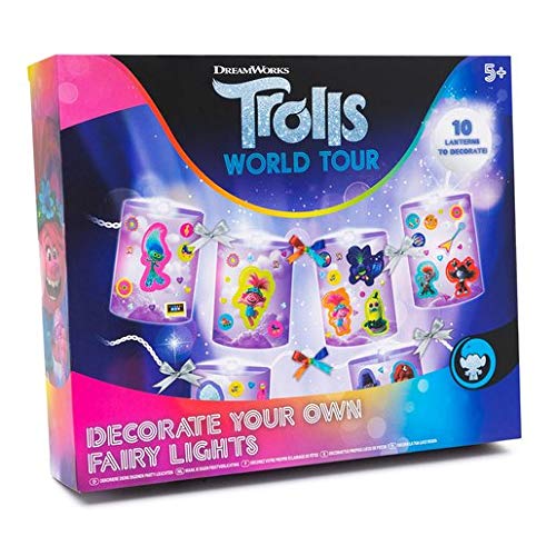 DreamWorks Trolls Gira Mundial Decora Tus propias Luces de Hadas