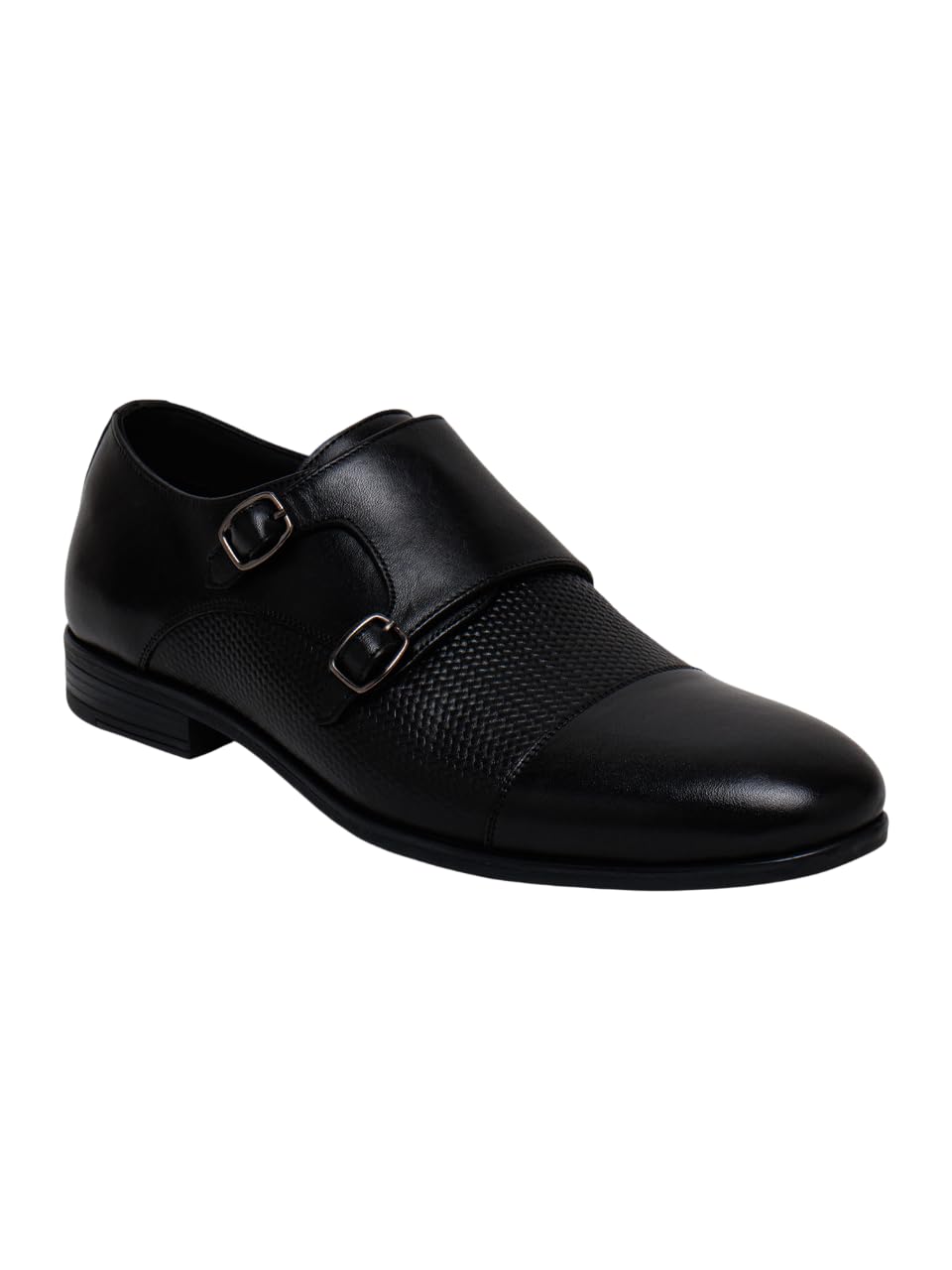 ezok SL-21 Men’s Genuine Leather Monk Strap Formal Shoes | Lightweight, Comfortable & Stylish Slip-On Dress Shoes for Office, Business-picture-52