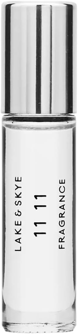 LAKE & SKYE 11 11 - Rollerball Fragrance Oil - Best Selling Unisex Fragrance Collection With a Musky Blend of Natural White Ambers. (0.33 oz 10 ml)