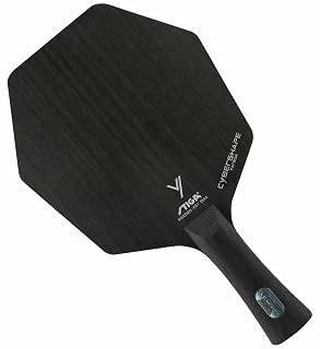 Stiga Wood Cybershape Carbon Blade Table Tennis Racket (Grip - Master_Black)