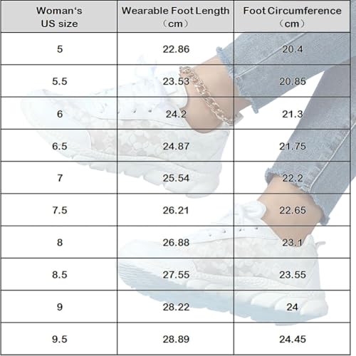 Women's Luxurious Orthopedic Sneakers, Hollow Breathable Mesh Lace Print Shoes, Soft Non-Slip Sneakers with Arch Support2