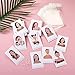 Beadthoven Earrings Necklace Display Card Holder Set 70pcs Fashion Women Jewelry Display Cards Tags with 70pcs Plastic Seal-Sealing Bags 70pcs Earrings Back for DIY Jewelry Packing Supplies